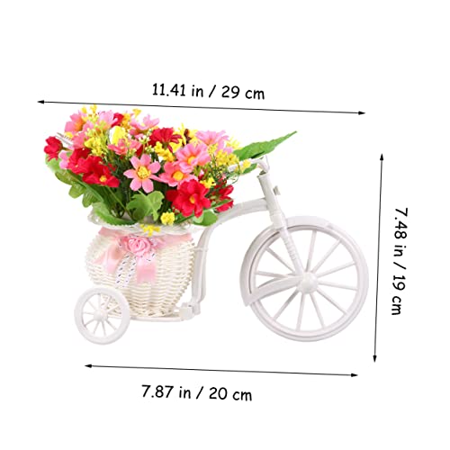 Artibetter 1Pc Artificial Flower Decoration For Home Indoor Decor Sunflower Decor Table Display Fake Flower Artificial Bonsai Flower Bicycle Plant Stand Simulated Flower Decor Flower Ornament #TOP2