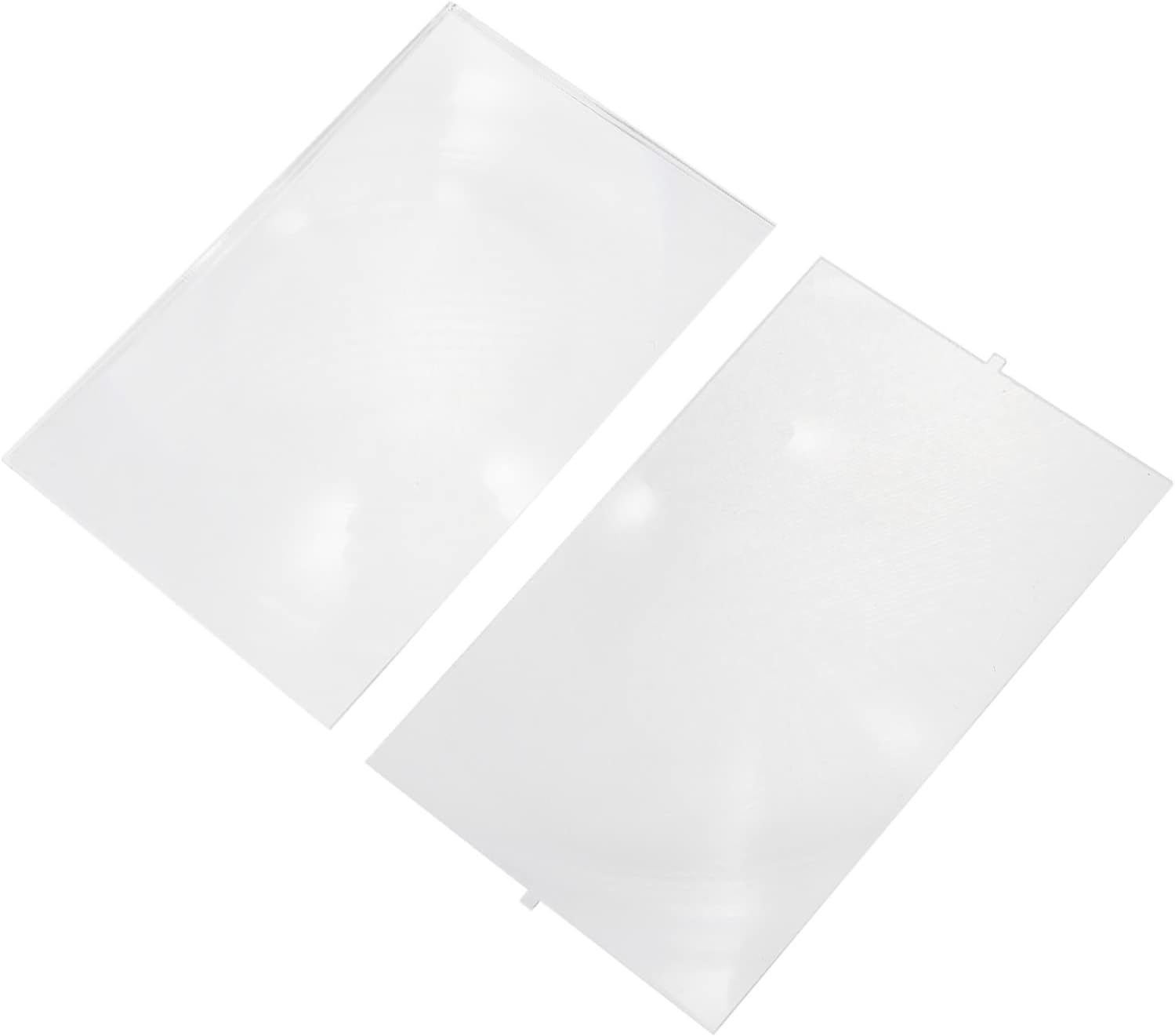 Healifty Fresnel Lens 5.5X3.5 Inch High Transmission Pmma Optical Lens for Projector Replacement Screen Accessory