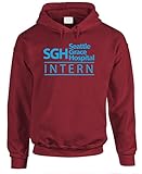 SEATTLE GRACE INTERN - hospital tv show - Mens Pullover Hoodie