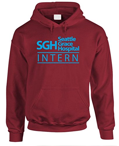 SEATTLE GRACE INTERN - hospital tv show - Mens Pullover Hoodie