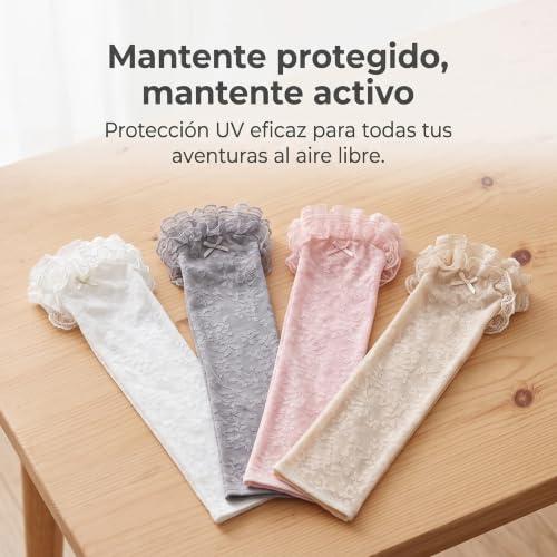Manguitos con encaje SiaBiced para brazos de mujer 3