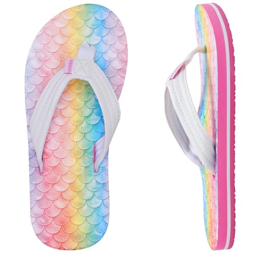 Image of WateLves Girls Flip Flops Toddler Boys Girls Non-Slip Sport Sandals for Beach Swim Pool(Little Kid /Big Kid)