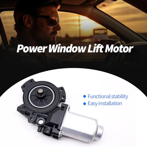 Image of HiSport 824602T000 Front Right Passenger Side Power Window Lift Motor Compatible with Kia Optima 2011-2015 2 Pins