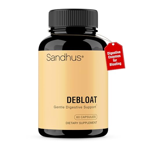 Sandhu's Debloat Digestive Enzymes Capsules | Helps Ease Bloating and