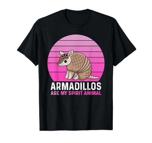 Los armadillos son mi espíritu Animal Amante del armadillo Mujeres Chicas Camiseta