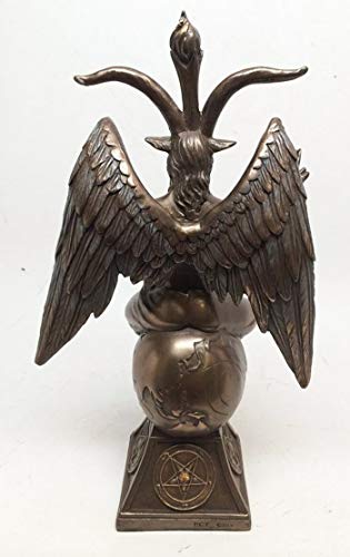 Pacific Giftware Goat Baphomet Satanism Sabbatic Sculpture, Bronze #TOP1