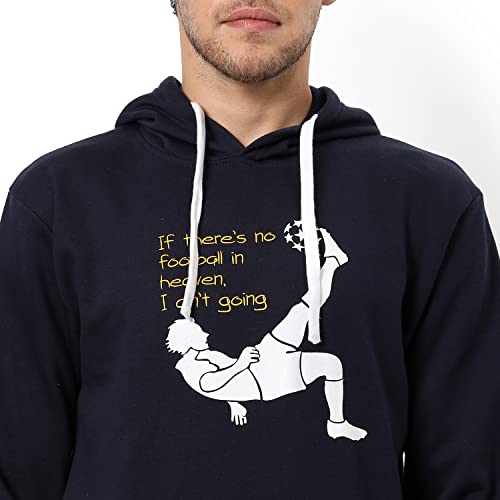 Image of CAHOOT Men's Printed Sweatshirt Regular Fit for Casual Wear | Full Sleeve | Cotton | Stylish Sweatshirt Crafted with Comfort Fit and High Performance for Everyday We