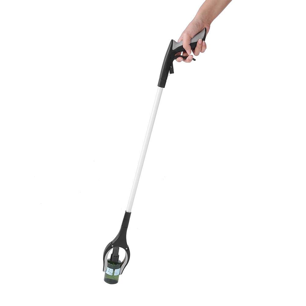 Reacher Grabber Tool, Grabber Reacher Head con Pinza giratoria 90 Grados Práctica Garra de Basura Extensión del Brazo de Agarre Ligero Extra Largo 32.5 Pulgadas para Personas Mayores
