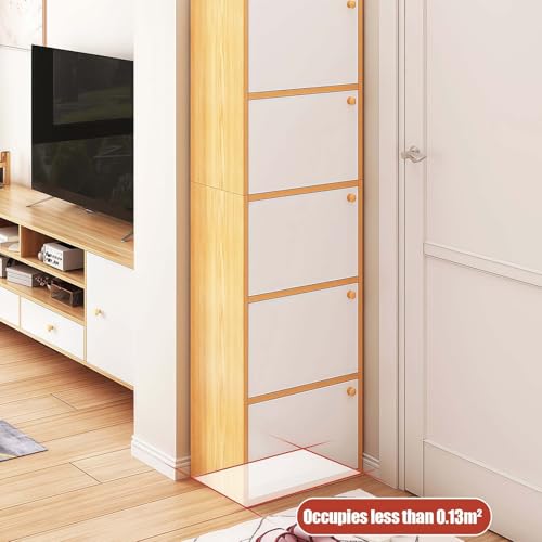 Solution de rangement de chaussures peu encombrante pour libérer l'espace des couloirs étroits