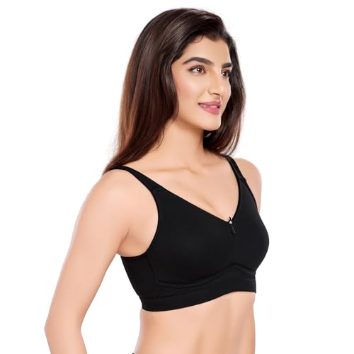 Image of juliet Kiara Minimizer Bra | Full Coverage Bra for Women | Non-Wired Non-Padded Seamless Bra | Micromodal Lycra Minimizer Bra for Women