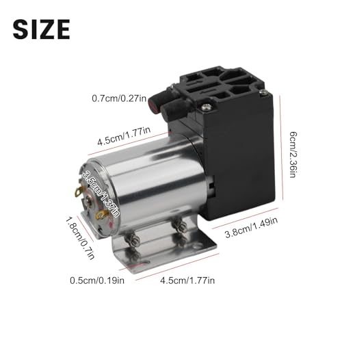 Pompe à vide DC 12V haute performance | Pression stable 120 kPa max - 7