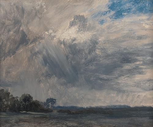 Tableau ciel nuageux Constable pour transformer un mur vide 60x90cm
