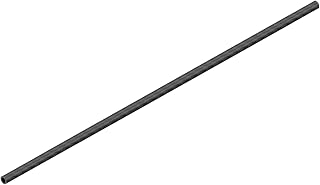 DMiotech 1 Pack 6mmx4mmx500mm Carbon Fiber Round Tubes, 3K Roll Wrapped Carbon Tube for RC Quadcopter, RC Airplane