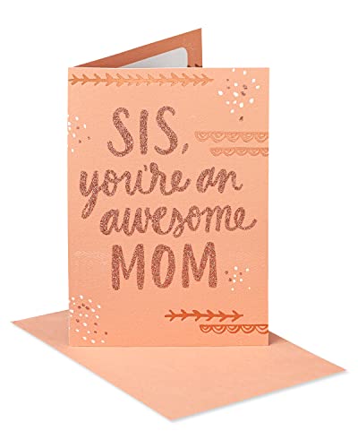 American Greetings Mothers Day Card for Sister (Incredible Job)