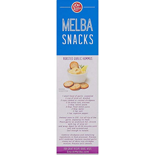 Old London Melba Snacks, Roasted Garlic 5.25 ounce (1 Count)
