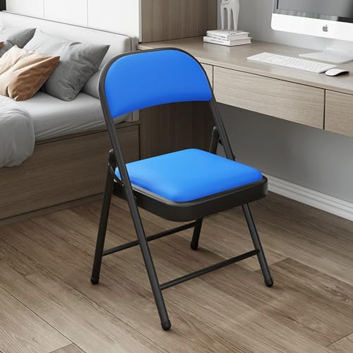 Chaise pliante coins arrondis structure métal robuste x3