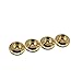RCLions 20G/Set Brass Spring Retainers Shock Cups for TRX4,SCX10,SCX10II,D90 1/10th Scale Rock Crawler Car