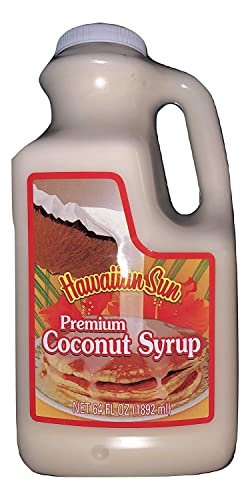 Hawaiian Sun Premium Coconut Syrup #TOP30