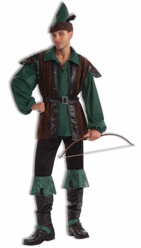 Forum Plus Size Fables and Fairy Tales Robin Hoodie, Green, X-Large Costume