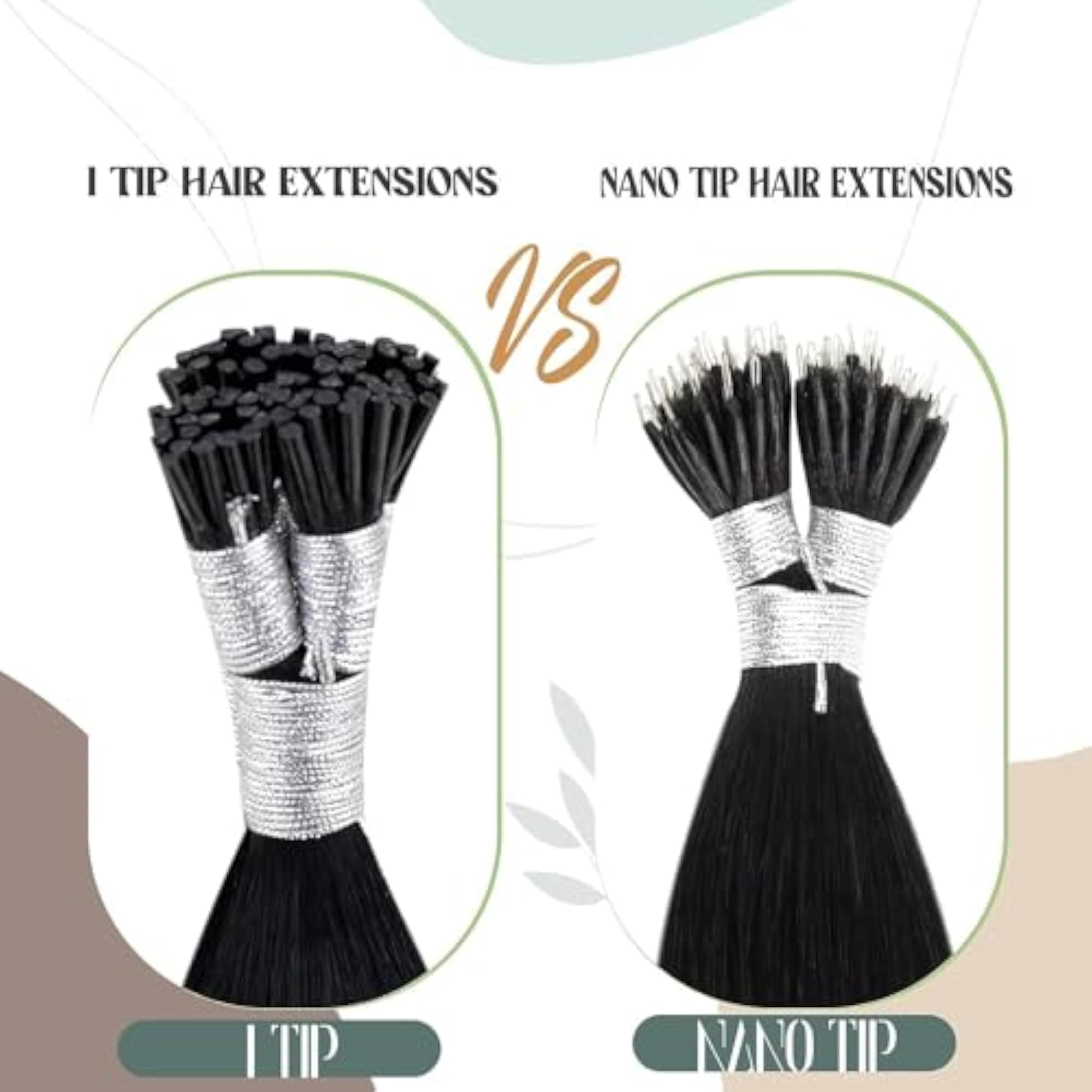 Keratin Bonding I-Tip Hair Extensions 16 Inches