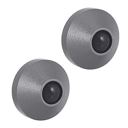 TEHAUX 2pcs Aluminum Keyboard Feet Stand Elevated Keyboard Riser Notebook Pad