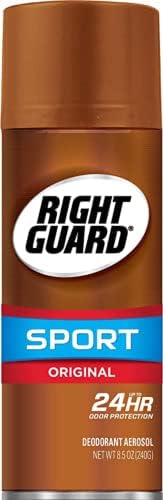 Right Guard Sport Deodorant Aerosol Spray, Original, 8.5 Ounce (Pack of 12)