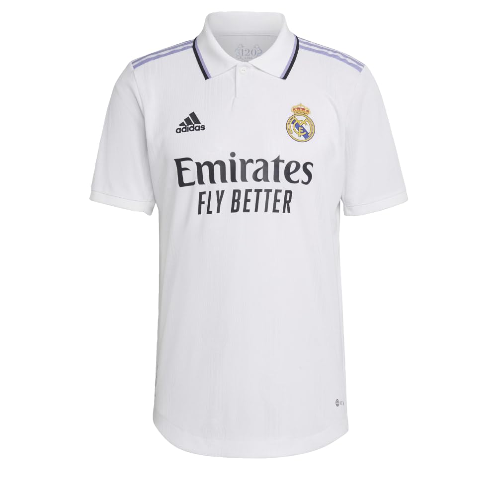 adidas Real Madrid 22/23 Home Authentic Jersey Men's, White, Size 2XL