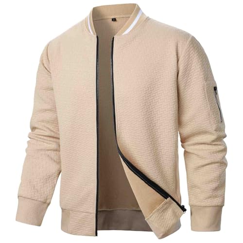 Générique Veste Legere Homme Ete, Blouson Bomber Homme Coupe Fines Col Montant Coup-Vent Jacket Casual, Blouson d'automne, Vestes De Randonnée, Veste De...