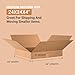Aviditi 24244 Flat Corrugated Cardboard Box 24