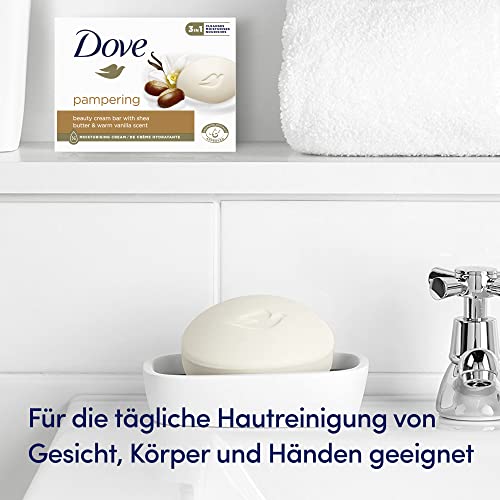Image of Dove Beauty Cream Soap Bar, 90g (Shea Butter)