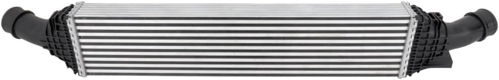For Audi A6 2012 2013 2014 2015 Intercooler | 2.4 Inches Inlet Size | 4 Cyl | 2.0L Engine | Natural | Aluminum and Plastic | Replacement For AU3012101 | 8K0145805P, 8K0145805G