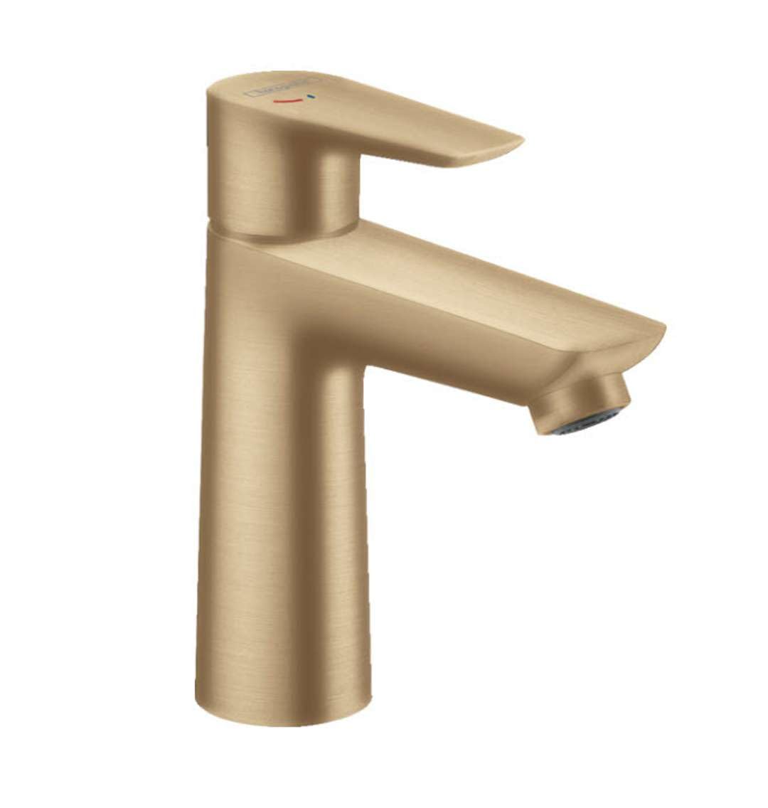 Mitigeur de lavabo haut de gamme hansgrohe Talis E 110 bronze brossé de luxe
