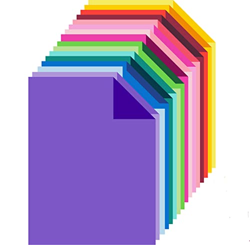 Livholic 200 Colored Cardstock Paper,Colorful Card Stock 250Gsm Heavy Weight Craft Paper Pack For Diy Art, Scrapbook, Paper Crafting,School Supplies (200) #TOP1