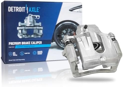 Detroit Axle Rear Right Brake Caliper With Bracket - Fits Buick, Chevy, GMC, Isuzu, Oldsmobile, Saab Models 2002-2009