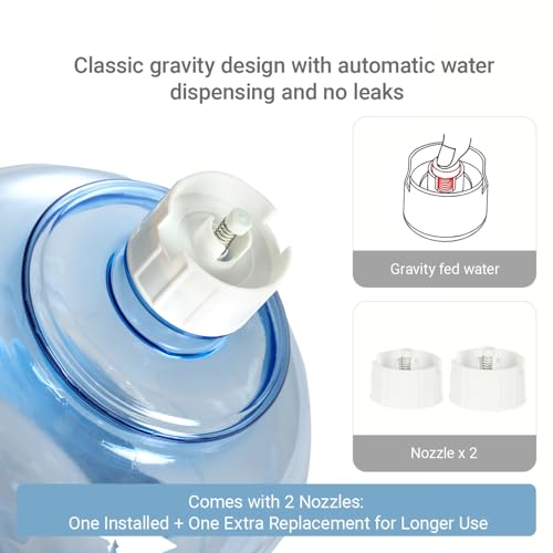 Pet Water Dispenser for Large Dogs and Multi-Pet, 3 Gallon Dog Water Bowl Dispenser, Basic Automatic Gravity Dog Cat Water Feeder, Large Capacity Pets Drinking Fountain, BPA-Free - Image 4