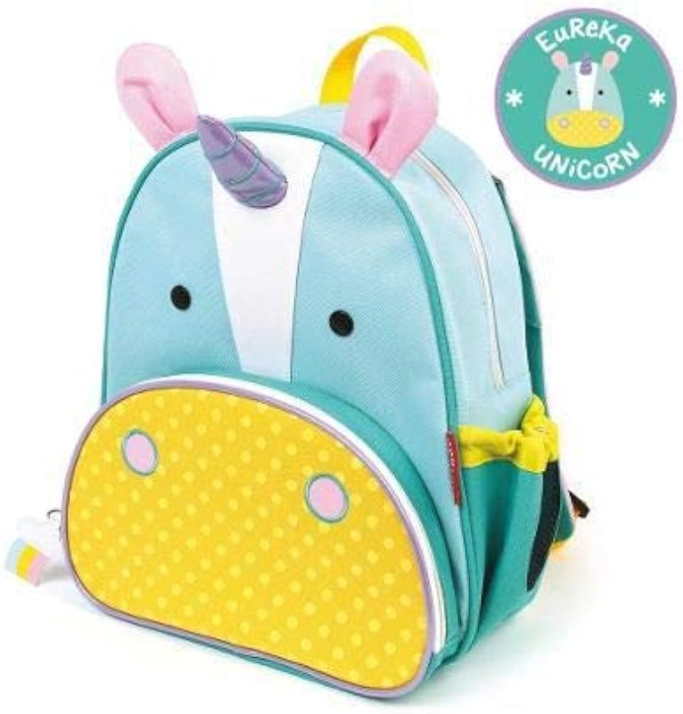 Mochila Zoo Unicórnio Infantil Skip Hop - 210227 (Verde Claro) em oferta na Shopee