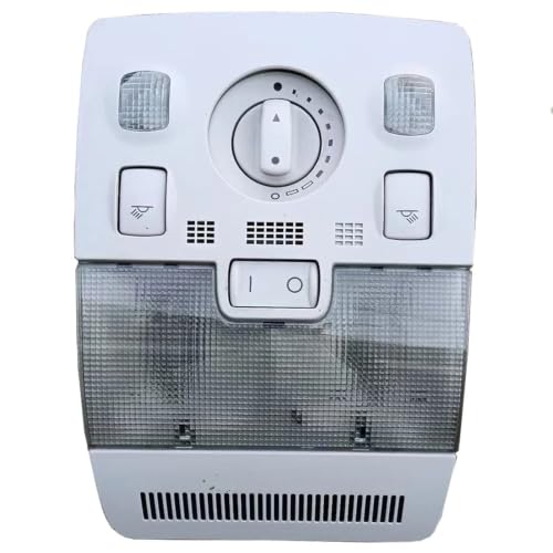 Lámpara interior luz lectura para reparar botones rotos de techo en Audi A4 B6 B7 gris beige