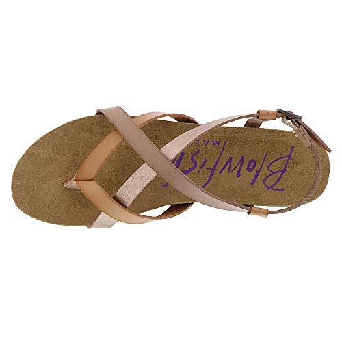 Blowfish Women's Granola Blonde/Pearl Rose Gold/Blush Dyecut (8.5)
