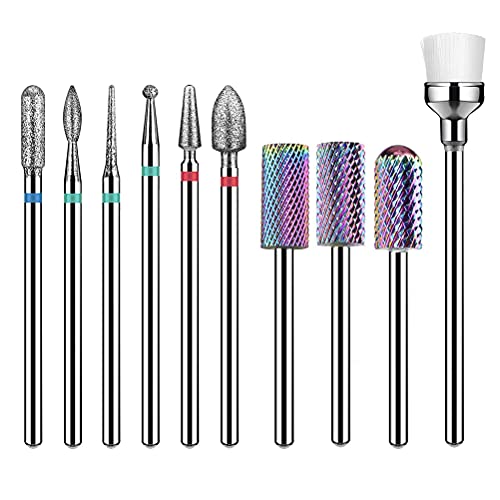 Kit embouts ponceuse ongles pour retrait cuticules rapide sans échauffement