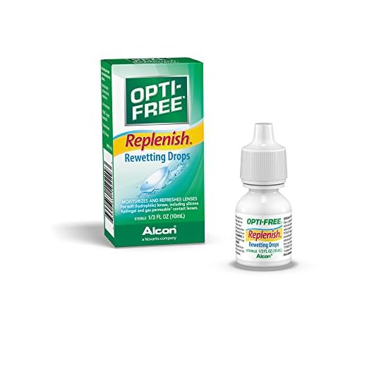 Opti-Free Replenish Rewetting Drops,10-mL,0.33 Fl Oz