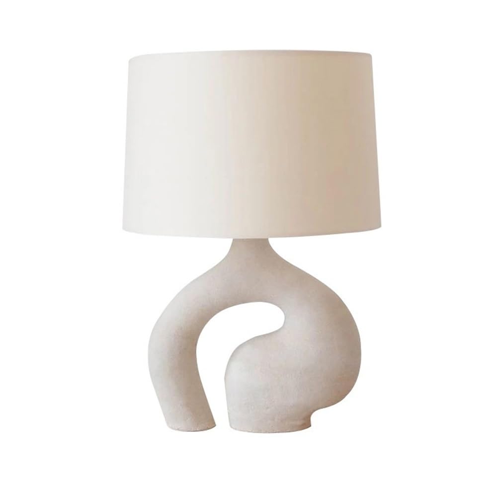 LJHFG63KUYT Bedside Lamps Table Lamp Bedside Simple Fabric Lampshade Sample Room Decorative Lamps Nightstand Dorm