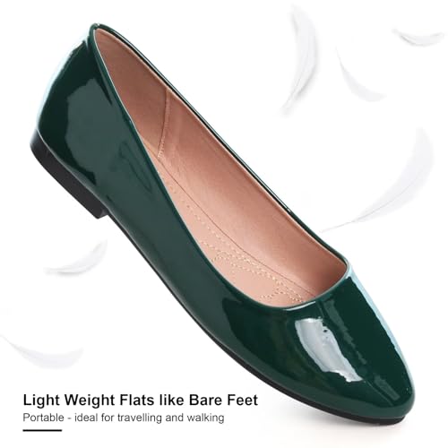 Image of SAILING LU Casual Shoes for Women Dressy Ballet Flats | Comfort Fit, Work Shoes,Casual for Women, Slip-Ons Loafers