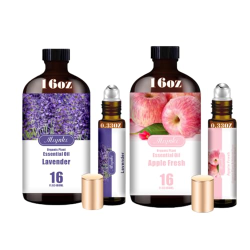 Set Aceites Esenciales Lavanda y Manzana 2-Pack 16oz