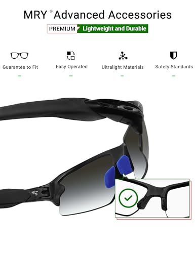 Image of Mryok Replacement Nose Piece Nose Pads for Oakley Half Jacket /Flak 2.0 /Half Jacket 2.0 /Flack Jacket Sunglass - Options