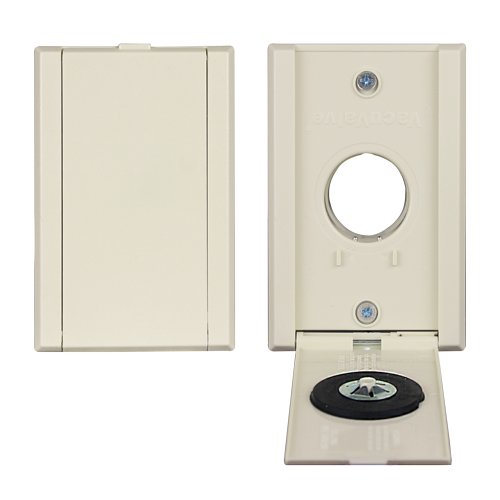 Universal VacuValve Full Door Inlet (Almond)