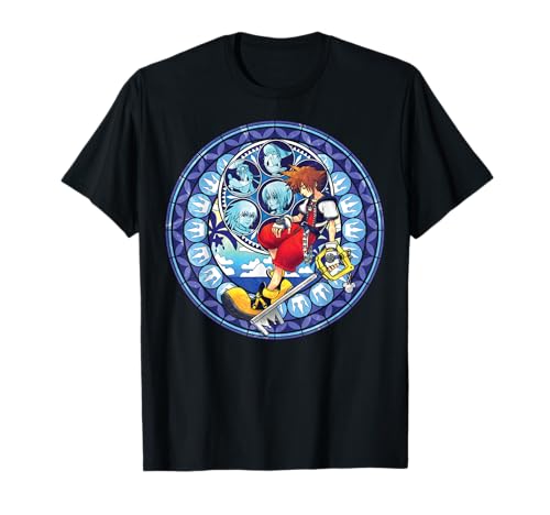 Disney Kingdom Hearts Sora Stained Glass T-Shirt