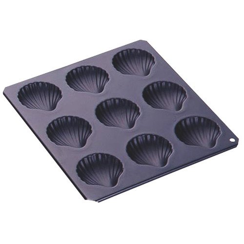 Amazon | TCBlack マドレーヌシェル型 9P No.5046 [ 255 x 248 x H14mm
