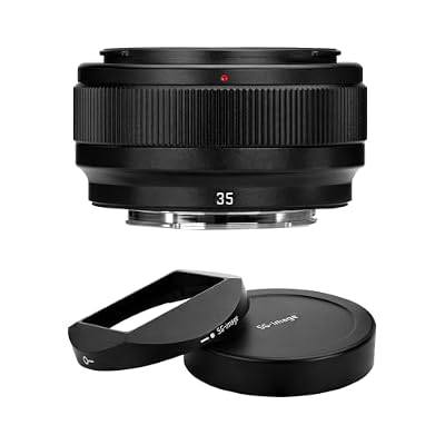 SG-image AF35mm F2.2 L Mount and Metal Square Lens Hood Bundle