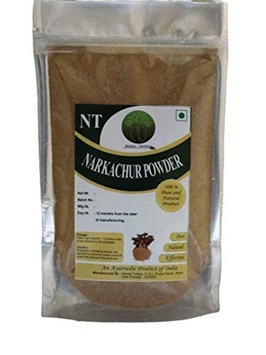 Kachur Poudre Kali Haldi Curcuma Noir QURA NAR 400g - Curcuma Caesia pour soins de peau