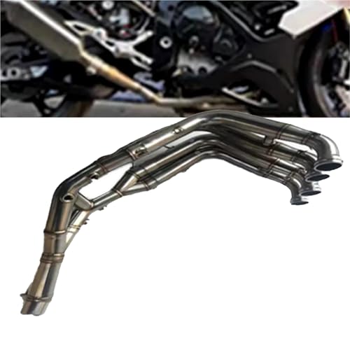 Collecteur d'échappement BMW S1000RR 2019-2024 tube silencieux 60mm moto
